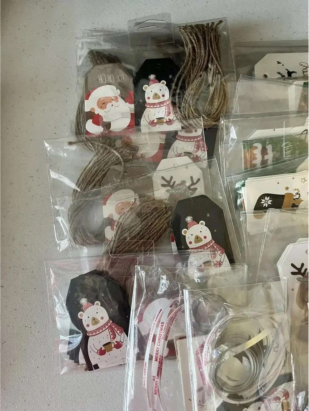 Christmas Tags Ole style Christmas 27 Bags Gift Tag 18-20 tags per  bag